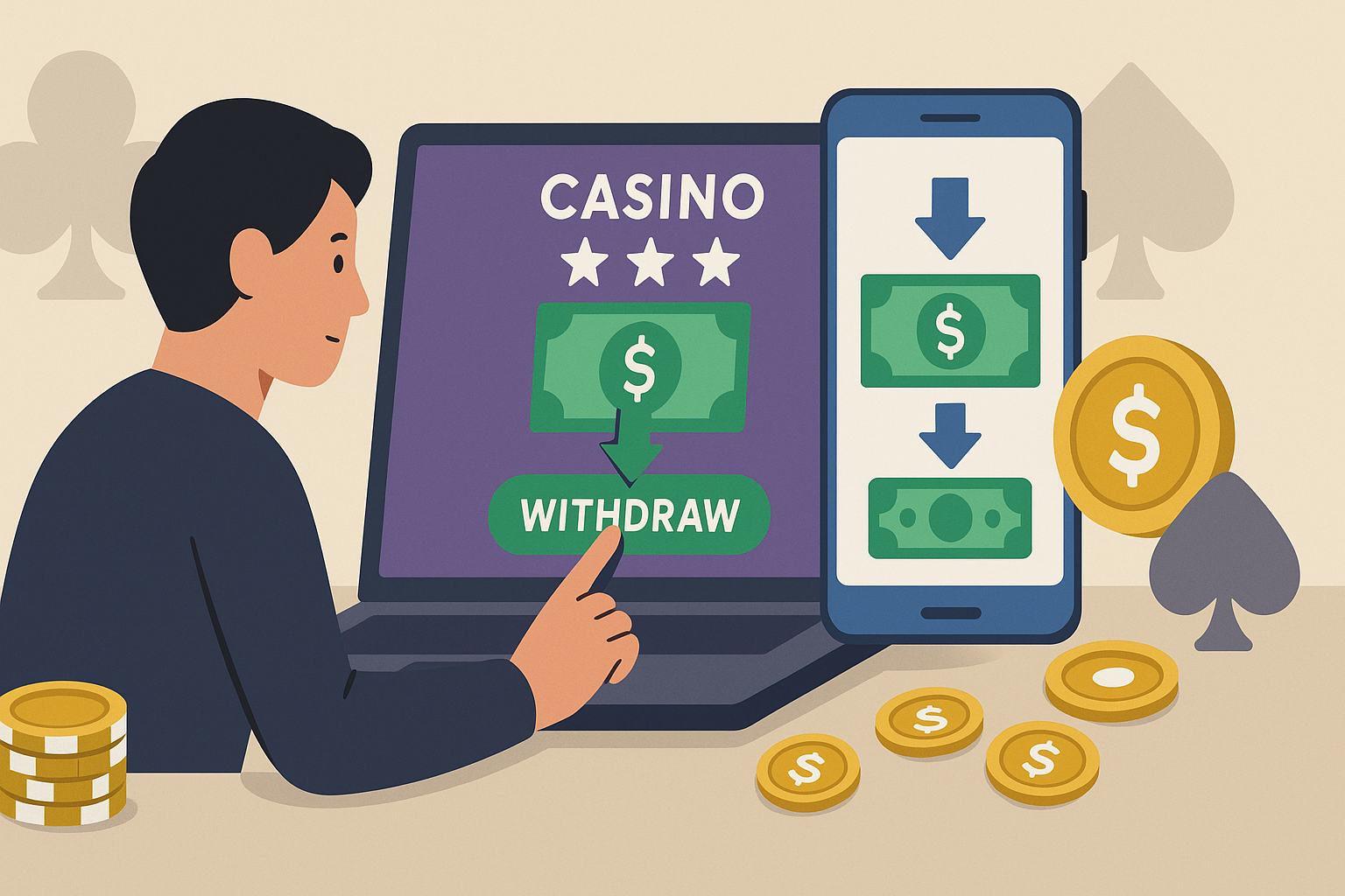 Instant withdrawal casino