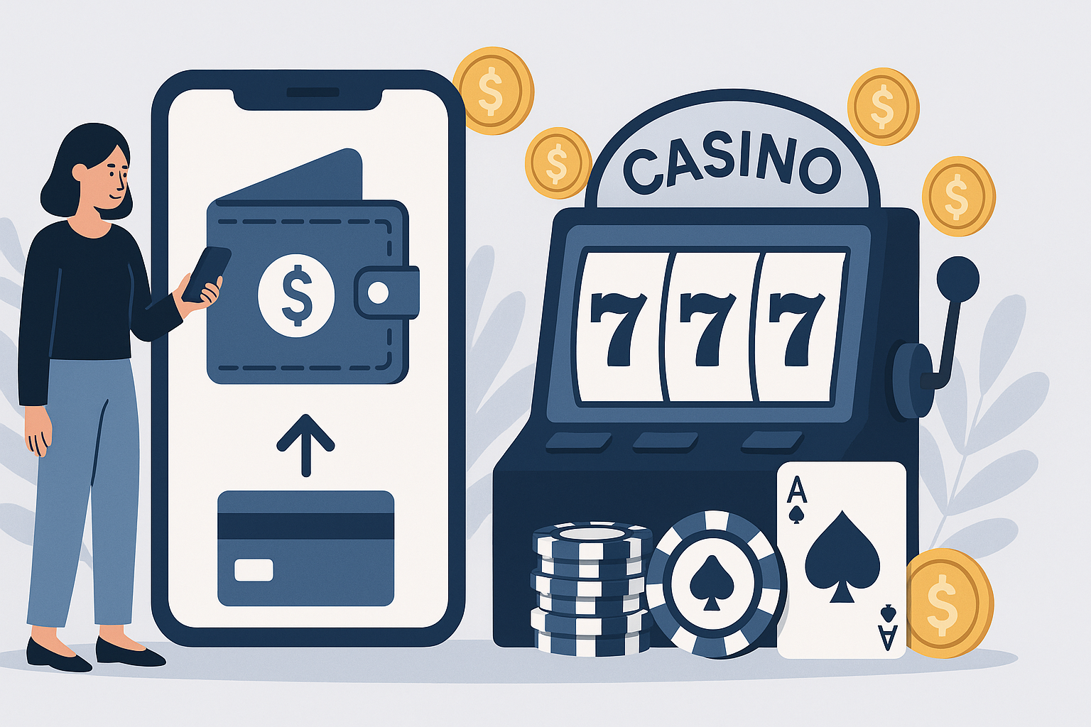 Casino with e-wallet
