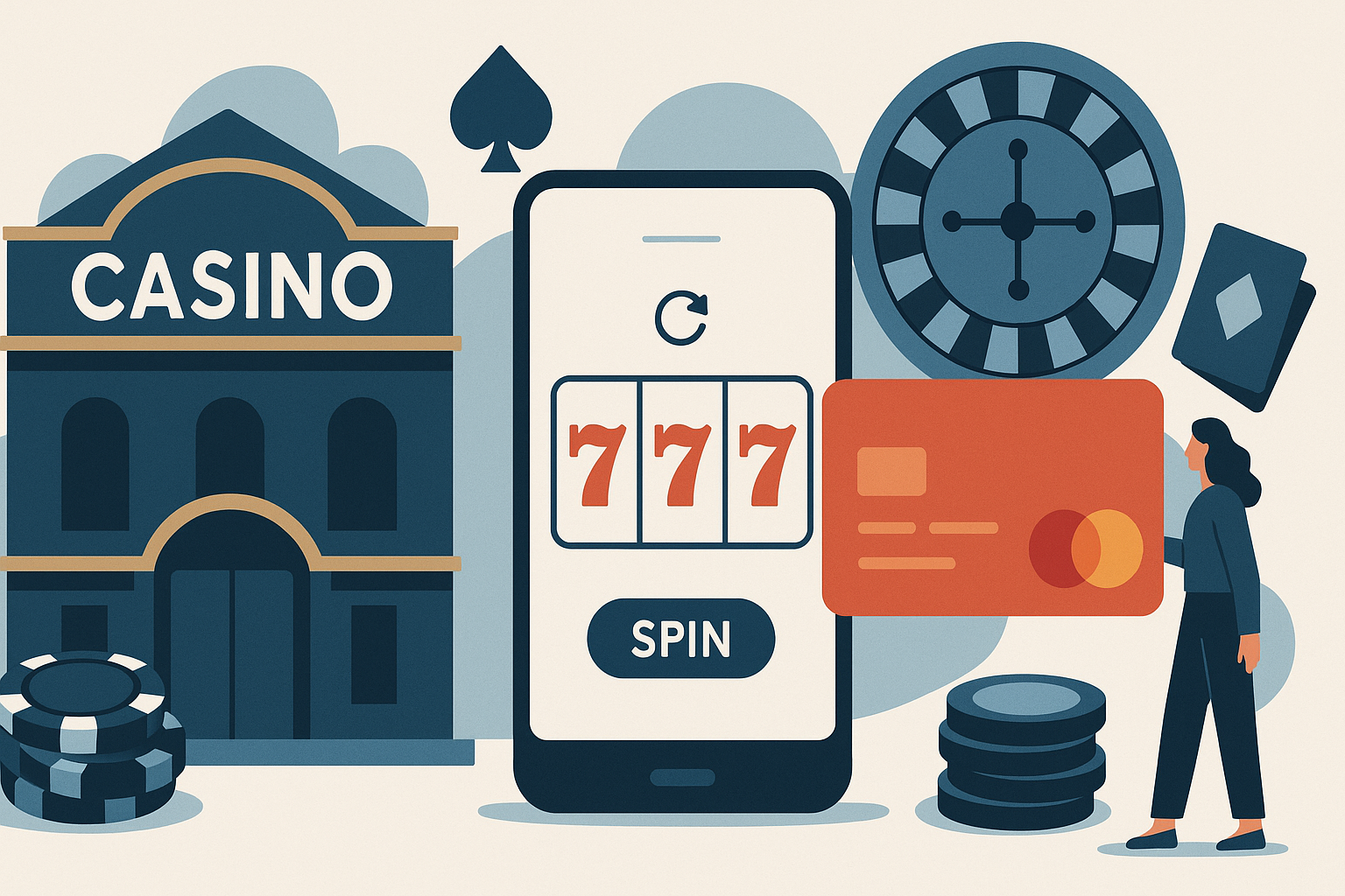 Casino with mastercard